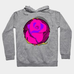 Pink Rose Hoodie